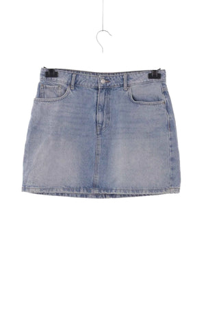 Damska Spodnica Jeansowa Mini Jasny Denim