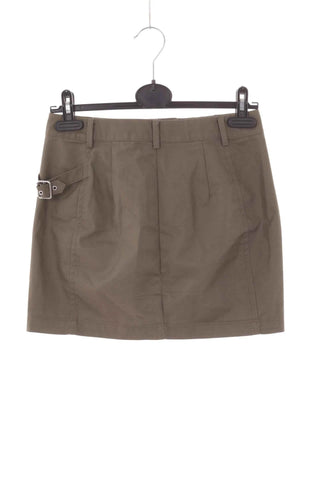 Damska spodnica mini w odcieniu khaki