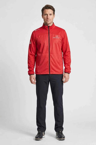 Męska Kurtka Golfowa Backtee Made in Denmark Czerwona