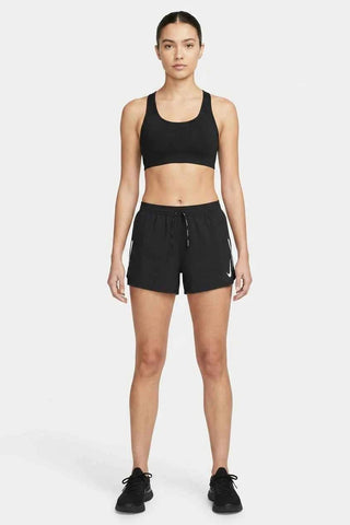 Damskie Czarne Szorty Nike do Biegania