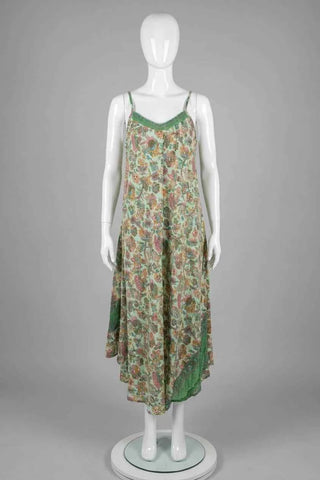 Damska Letnia Sukienka Maxi w Kwiaty