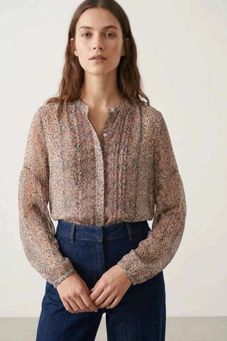 Bluzka Damska w Kwiaty - Romantyczny Styl Boho