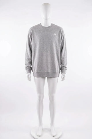 Szara męska bluza New Balance z logo
