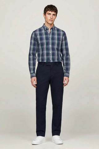 Męska koszula w kratę Tommy Hilfiger
