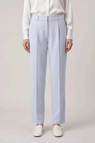 Eleganckie Jasnoniebieskie Spodnie Damskie Soft Rebels