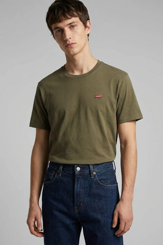 Męski t-shirt Levi's w kolorze oliwkowym
