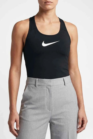 Damski Czarny Top Sportowy Nike