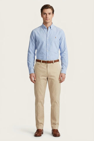 Błękitna Męska Koszula Ralph Lauren