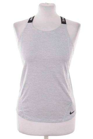 Damski Top Sportowy Nike Just Do It Szary