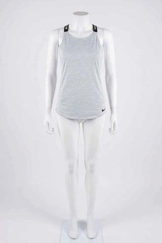 Damski Top Sportowy Nike Just Do It Szary