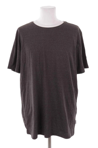 Klasyczny Ciemnoszary T-shirt Męski Lindbergh