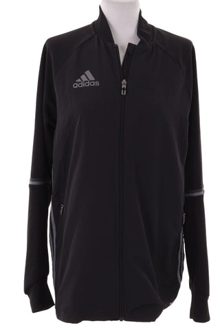 Damska czarna bluza sportowa Adidas z logo