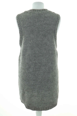 Kamizelka szara 45% wełna, 25% alpaca