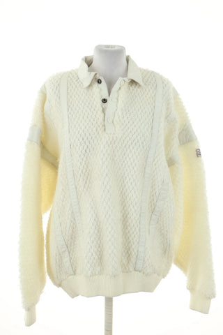 Sweter kremowy