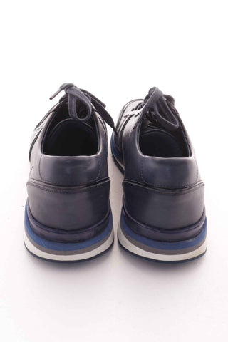 Buty granatowe skóra