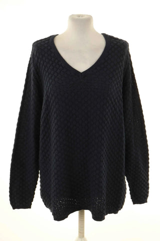 Sweter granatowy