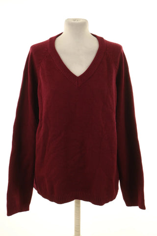 Sweter bordowy