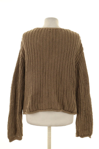 Sweter oliwkowy