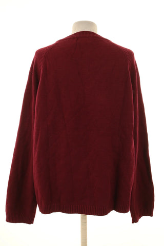 Sweter bordowy