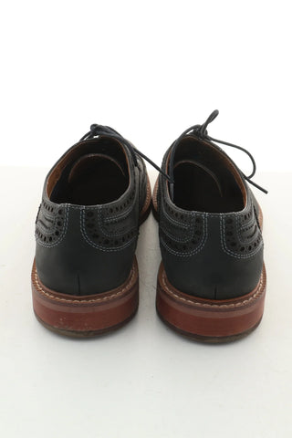 Buty granatowe 100% skóra