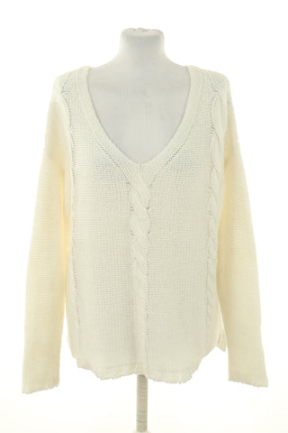 Sweter kremowy