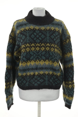 Sweter wzorek 50% moher