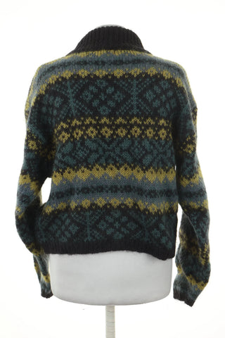 Sweter wzorek 50% moher