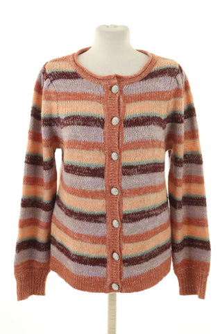 Sweter paski 15% wełna, 8% moher