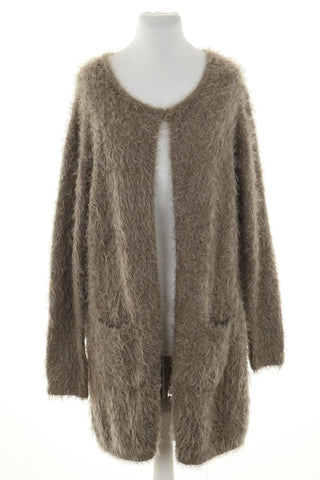 Kardigan beżowy 10% wełna