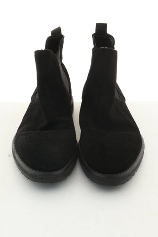 Buty czarne a'la zamsz