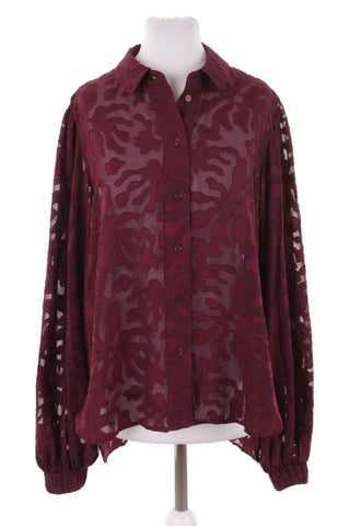 Bluzka bordowa