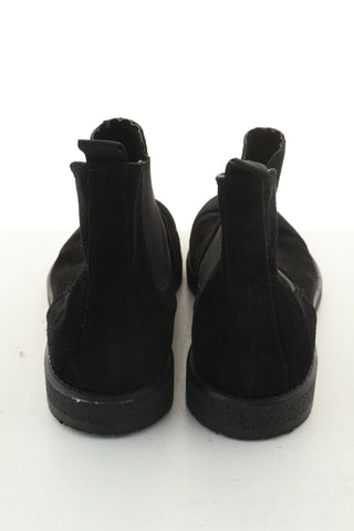 Buty czarne a'la zamsz