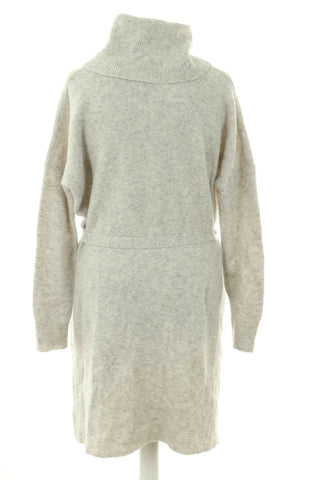 Sukienka szara 30% wełna , 10% alpaca