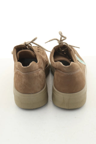 Buty beżowe skóra