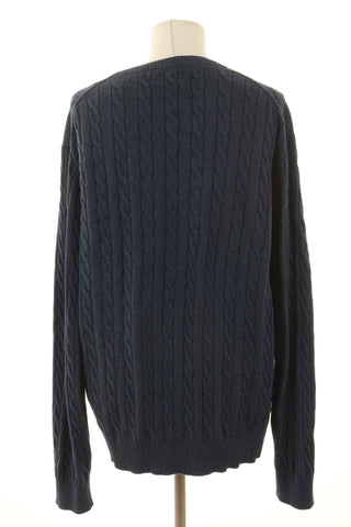 Sweter granatowy