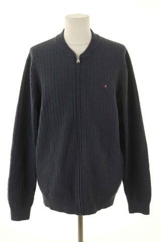 Sweter granatowy