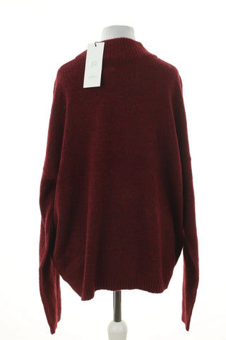 Sweter bordowy