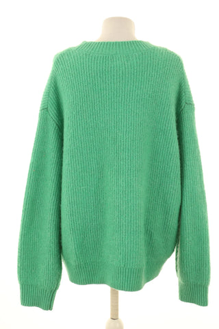 Sweter zielony 8% wełna