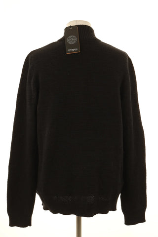 Sweter granatowy