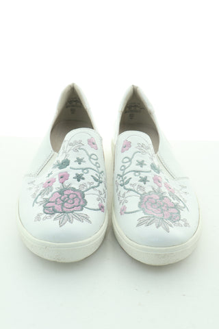 Buty białe skóra