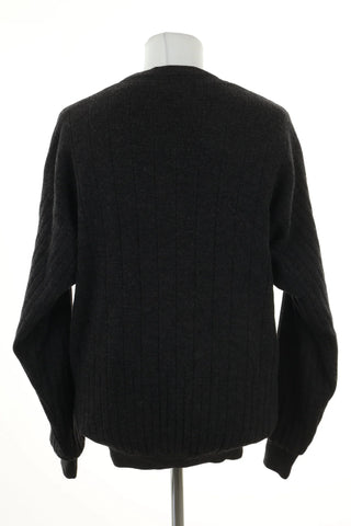 Sweter grafitowy