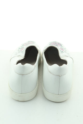 Buty białe skóra