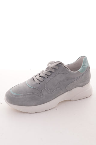 Buty szare 100% skóra