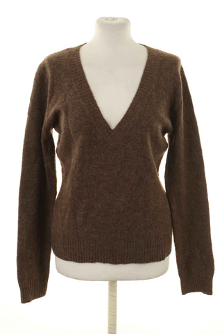 Sweter brązowy 8% alpaca