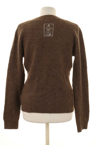 Sweter brązowy 8% alpaca