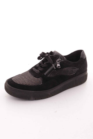 Buty czarne zamsz