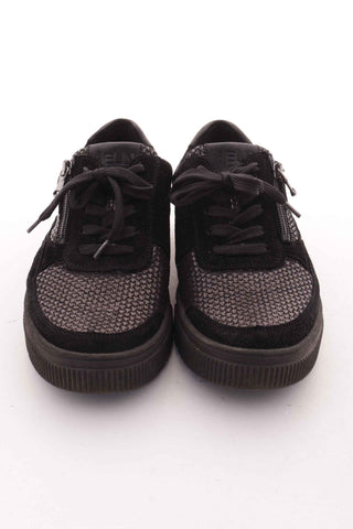 Buty czarne zamsz