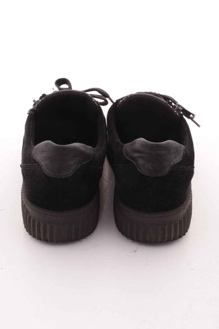 Buty czarne zamsz