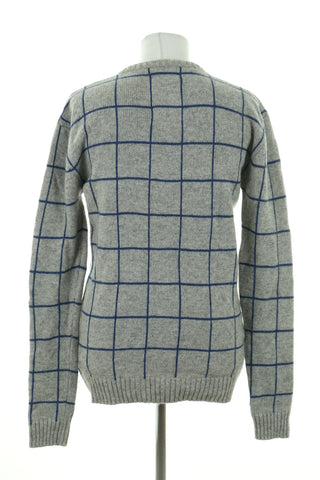 Sweter wzorek 50% wełna
