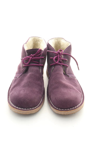 Buty fioletowe zamszowe